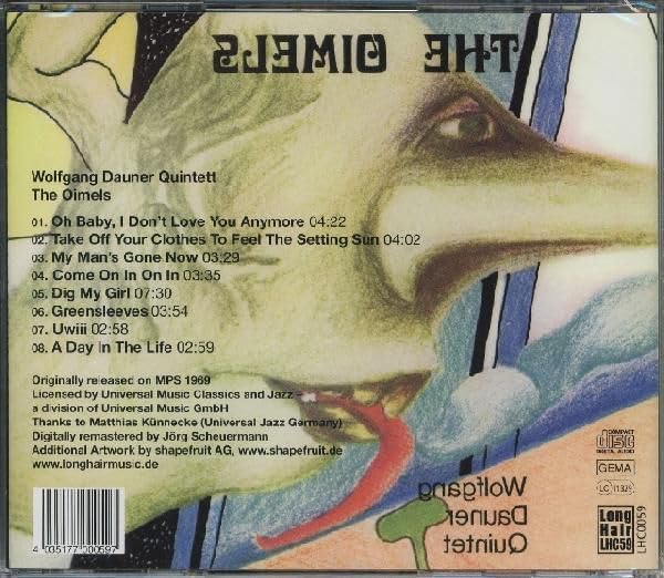 Amazon.co.jp: CD WOLFGANG DAUNER/The oimels : Toys & Games