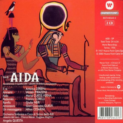 Verdi: Aida (Gesamtaufnahme) (ital.)