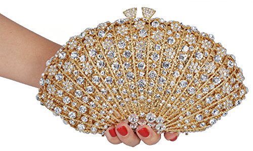 Image of MOSSMON Crystal Clutch Women Luxury Rhinestone Evening Bag