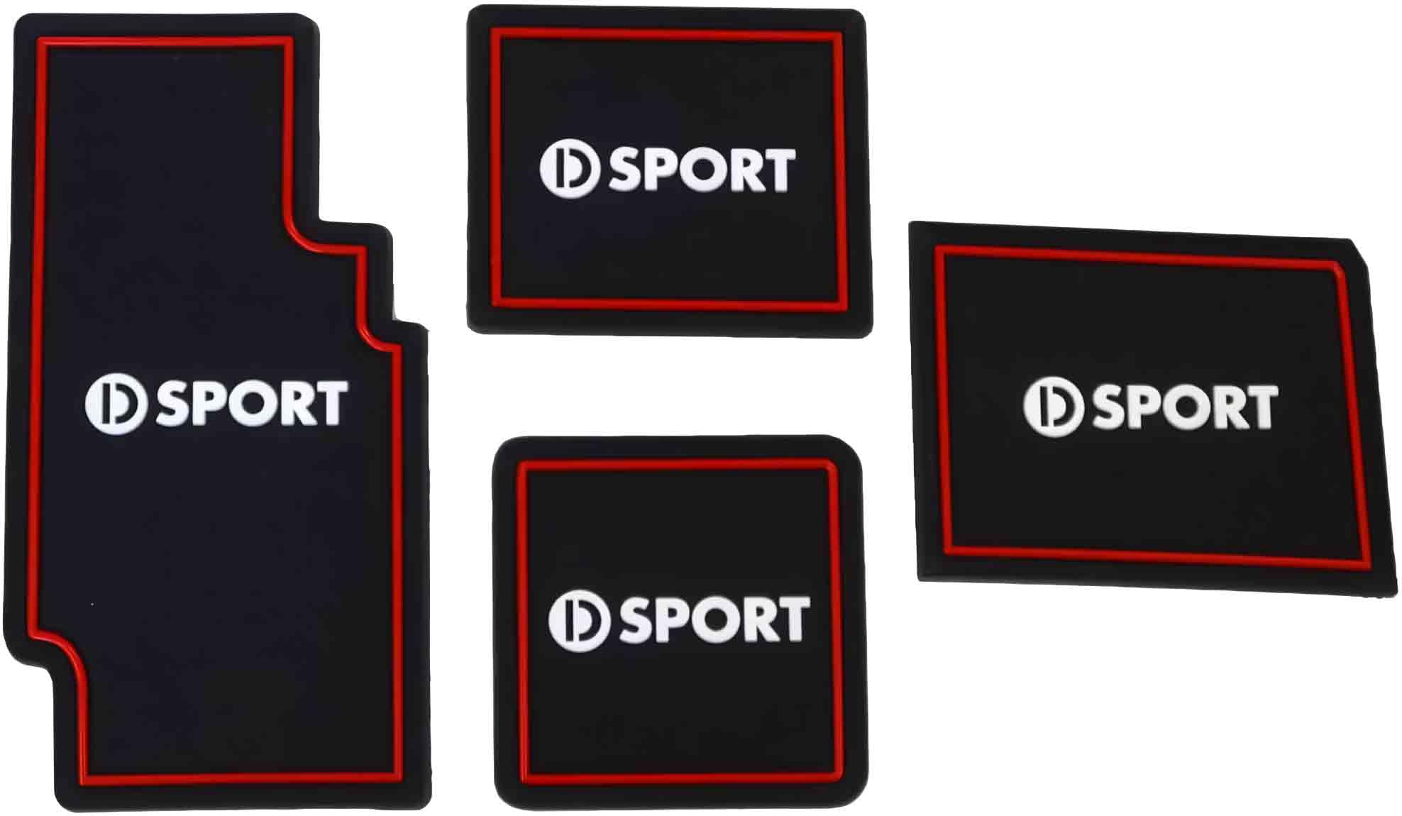 Amazon | D-SPORT(ディースポーツ) L880Kコペン用 ラバーマット レッド