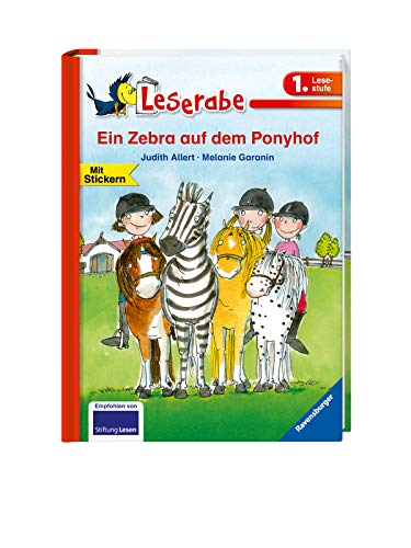 Ein Zebra auf dem Ponyhof