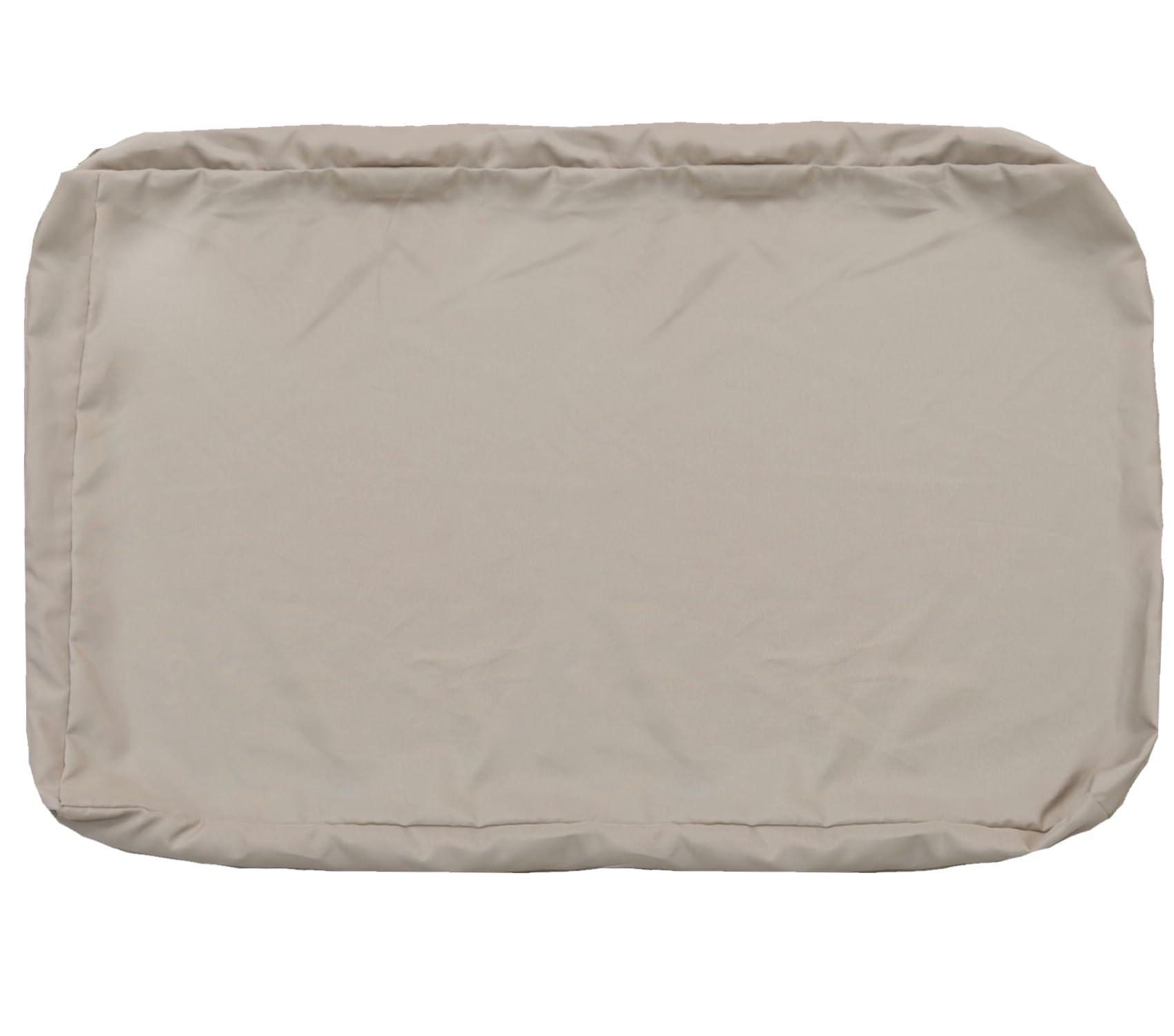 Photo 1 of FLYMEI Patio Cushion Covers 48x24x5 Waterproof Outdoor Cushion Cover Replacement 1Packs Outdoor Seat Cushion Slipcover for Rattan Chair Sofa, Beige