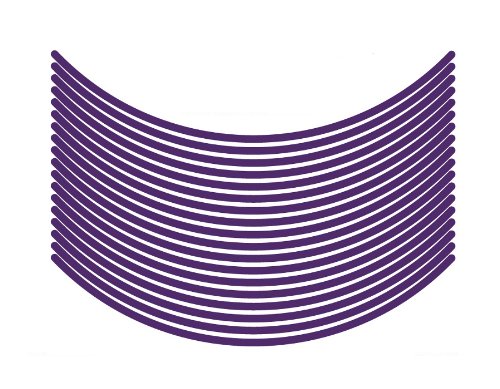 エムディーエフ リムストライプ ソリッドタイプ バイオレット 6mm幅 17インチ RIM-6M-VI-17N