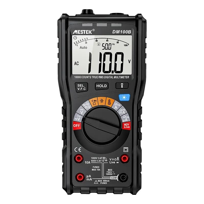 Auto Range XQT Mestek DM100B 1000V 10A Digital multimeter