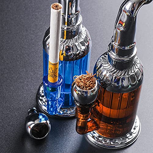 LSZ Shisha-Set Dual-Zweck-Hukahn Raucher-Set-Rohrzigarettenhalter for Reisen Shisha-Set (Color : A) – Bild 5