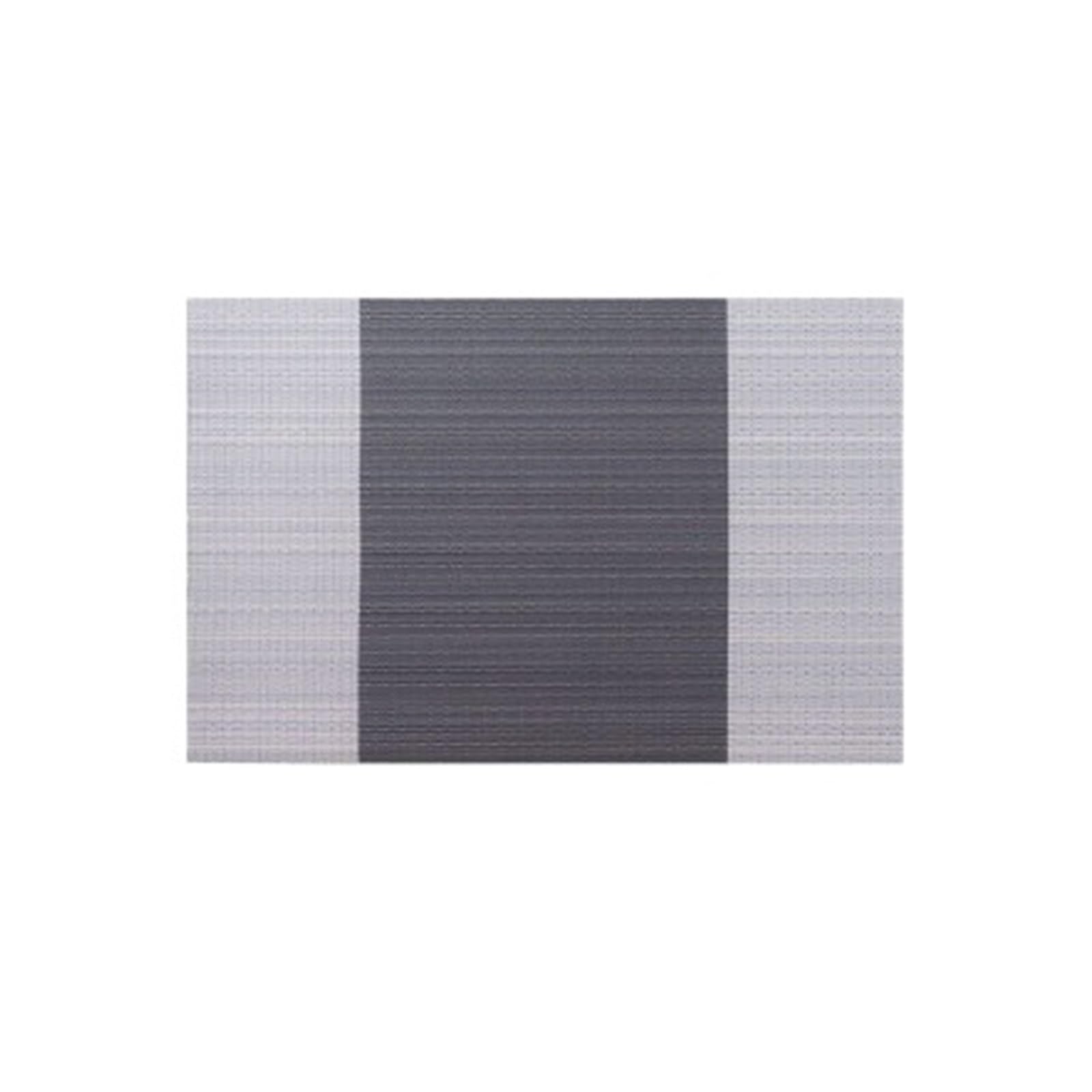 WZPTLKIBAD 4Pcs Rectangular Placemats, Non-Slip Plastic Table Mats