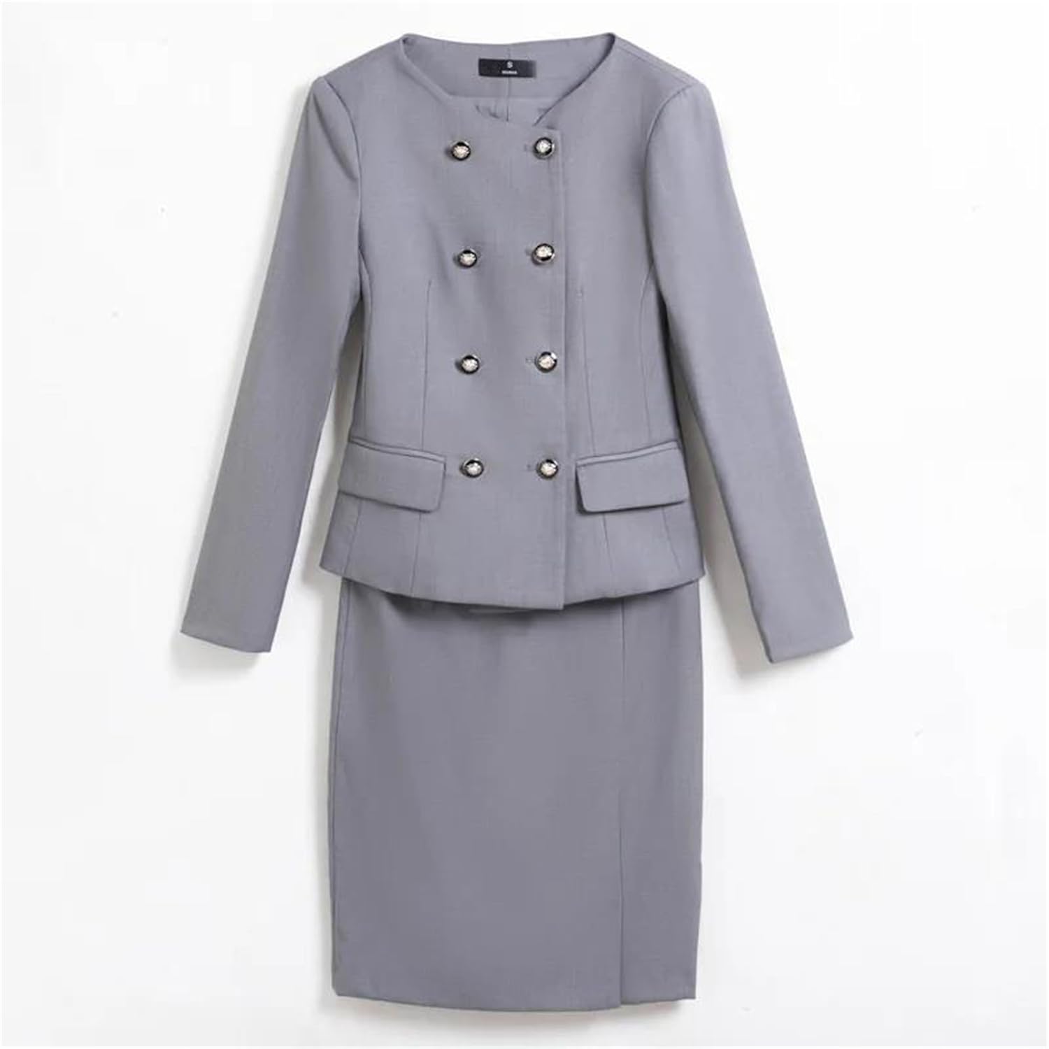 Women’S Skirt Suits Solid Blazer and Skirts Set Office Ladies Work Business Female Work Wear Style Suit Sets