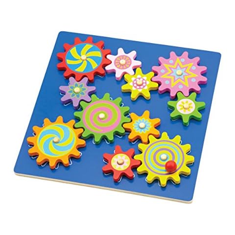 Puzzle Rotatif à Engrenages New Classic Toys Cover