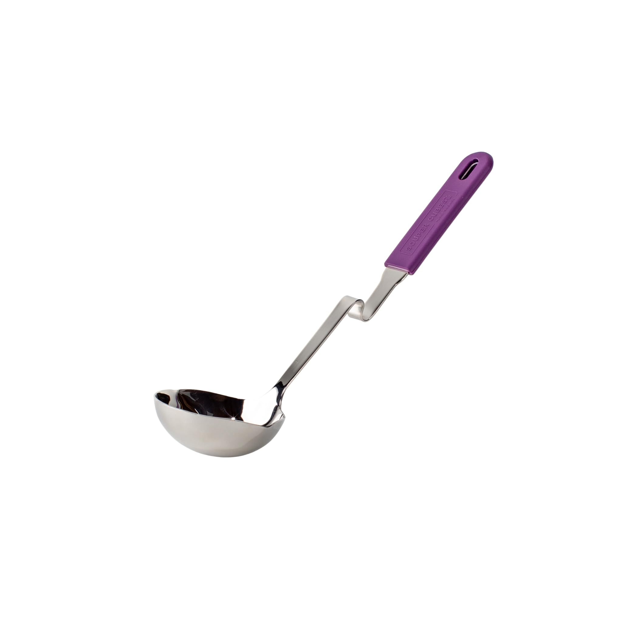 Souper Cubes Stainless Steel Soup Ladle - Patented Hook -17
