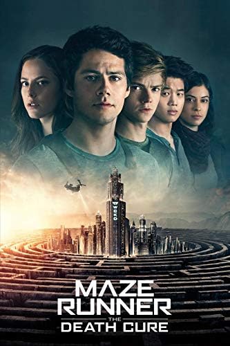 Maze Runner The Death Cure 1 - Film Movie Poster - Best Print Art Reproduction Quality Wall Decoration Gift - A0Canvas (40/30 inch) - (102/76 cm) - Stretched, Ready to Hang
