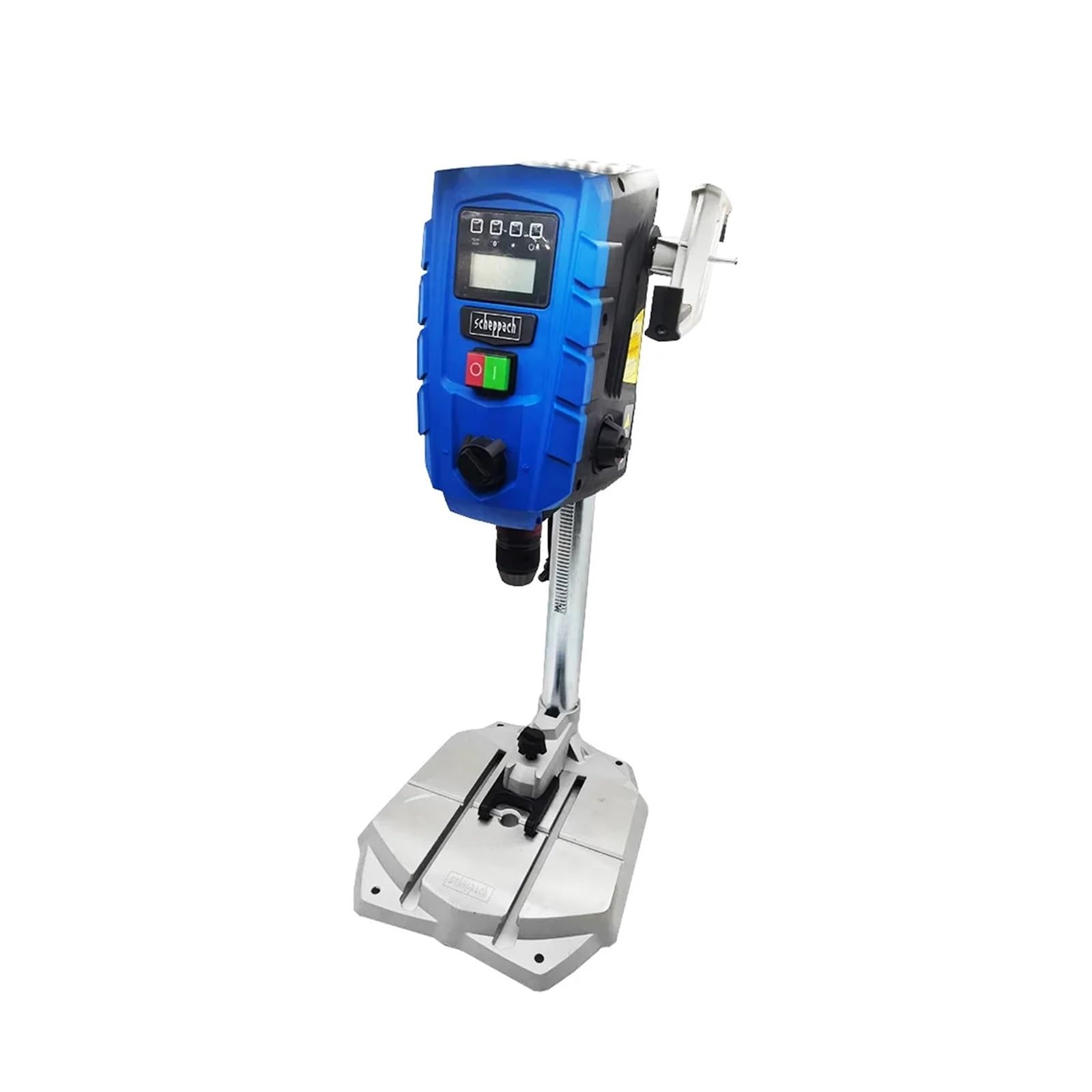 Mini taladro de columna, Taladro De Banco Con Pantalla Digital, Posicionamiento Por Infrarrojos, Velocidad Ajustable, Taladro De Banco Eléctrico For Carpintería, Máquina Herramienta, Piezas De Instrum