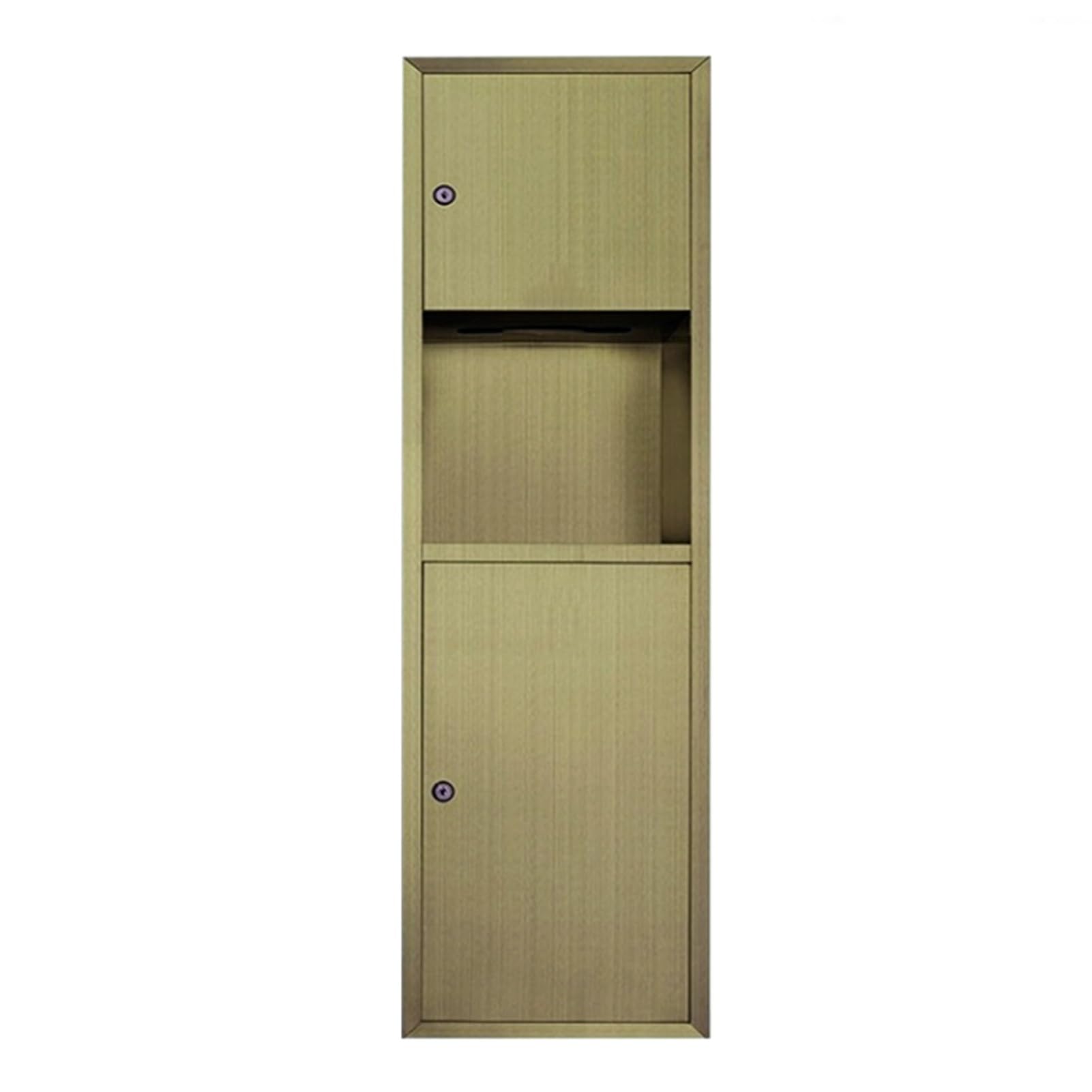 HJLKDYM Stainless Steel Shower Niche Rectangle Recessed Shower Wall Niche Water Proof Organizer for Bathroom Bedroom Living Storage