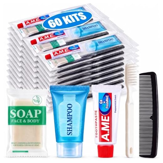 Ziliny 60 Kits Homeless Hygiene Kits Bulk, Homeless Care Package Supplies