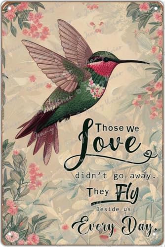 Letrero de metal de colibrí para pared, arte de pared para baño, fotos rústicas de colibrí, decoración de pared, granja, campo, pájaros, impresiones modernas para el hogar, dormitorio, sala de estar