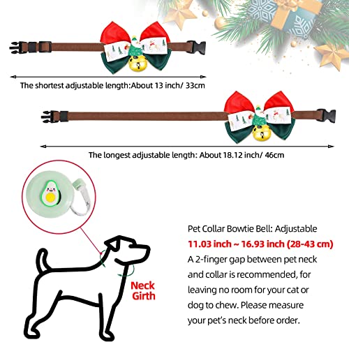 Collari per cani di Natale con campanello di