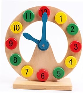 Hohopeti Brinquedo Para Crianças Relógios Digitais Crianças Playset Brinquedos Para Crianças Relógio Infantil Blocos De Construção Para Crianças Kidcraft Playset DIY Blocos De Construção