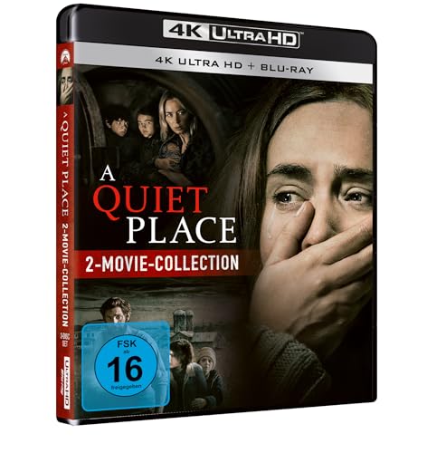 A Quiet Place 1 & 2 – 4K Blu-ray (UHD + Blu-ray Disc)