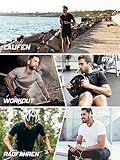 Pack of 5 Mens Workout Short Sleeve T-Shirts Regualr Fit Fast Drying Moisture Wicking Sports Style T-Shirts,L 5p1 - Image 7