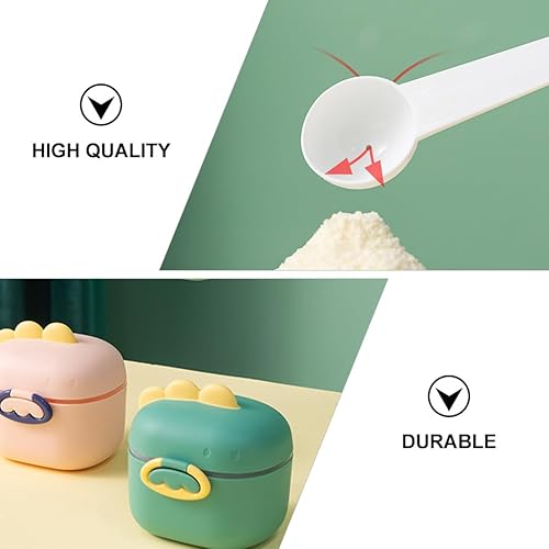 Miniatura 8 de Caja de leche en polvo, contenedor de leche en polvo, soporte dispensador de contenedores de alimentos de viaje, contenedor de alimentos