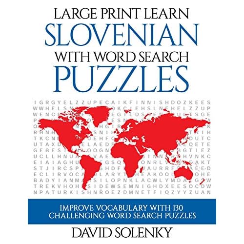 Learn Slovenian with Word Search Puzzles