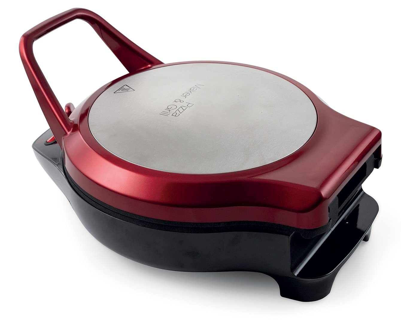 Galileo Casa 2192057 Pizza Grill con Apertura 180 Gradi, 1200W, Rosso