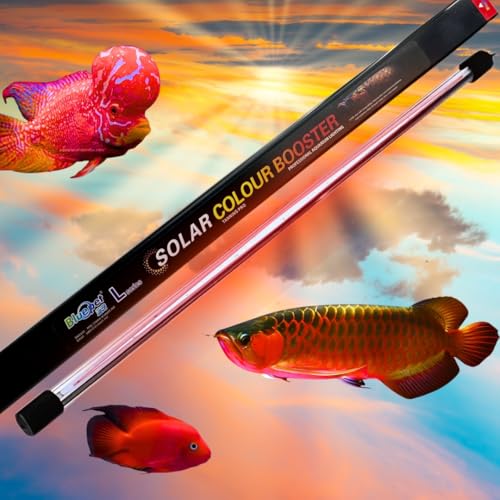 Image of Bluepet BL-S150 Colour Booster Submersible LED Light for Aquarium Fish Tank | Enhances Fish Colours & Mimics Natural Sunlight | Durable & Energy Efficient Design. (150cm)