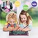 NEWYES 8.5 Inches LCD Writing Tablet with Lock Function Office Whiteboard Bulletin Board Kitchen Memo Notice Fridge Board Magnetic Daily Planner Gifts for Kids (Pink+Lanyard)