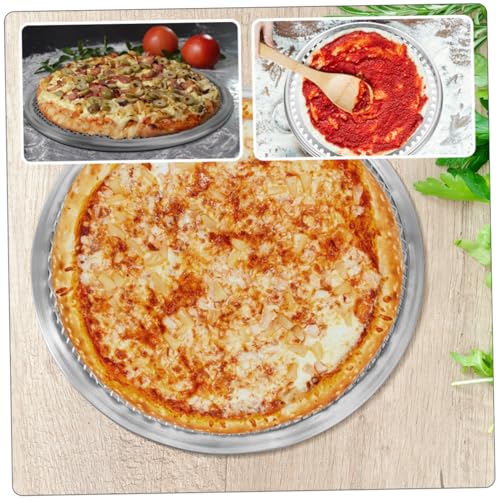 Plaque à pizza perforée COLLBATH 12 pouces contre la pâte molle - 6