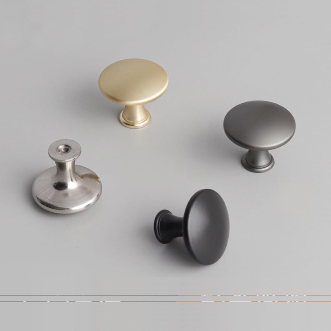 Pack of 4 Furniture Knobs, Drawer Knobs, Furniture Knobs, Cupboard Knobs, Kitchen Handles, Furniture Handles, Drawer Knobs, Single Hole Door Handles, Cabinet for Chest of Drawers