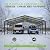 Metal Carport Garage 20×20ft Heavy Duty with Steel Roof & Enhanced Base, Large Heavy Duty Canopy Car Port, Outdoor Snowy Windy Capacity Carports for Car, Truck, Boat, Tractors, Party