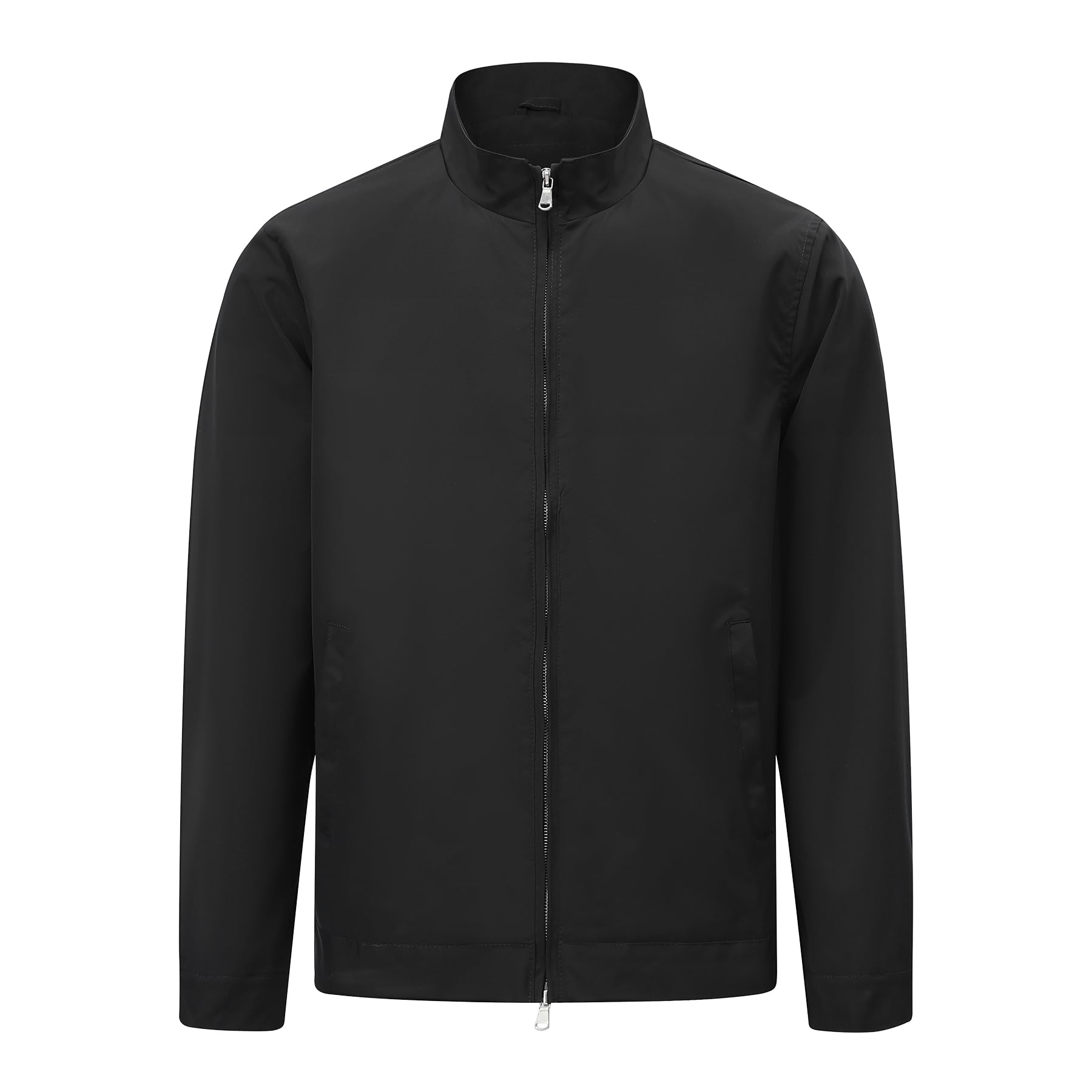 Allthemen Herren Jacke Stekragen Übergangsjacke mit Reißverschluss Bomberjacke Leicht Fliegerjacke Herbst Blousonjacke Freizeit