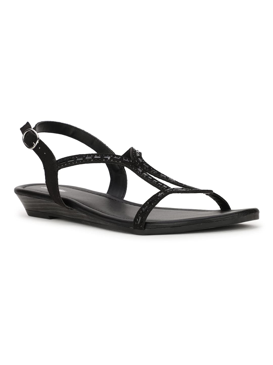 Bata Womens Bleriot Sandal Flats, (6616795), 6 Black (B09ZYKXJJG) Amazon Price History, Amazon Price Tracker