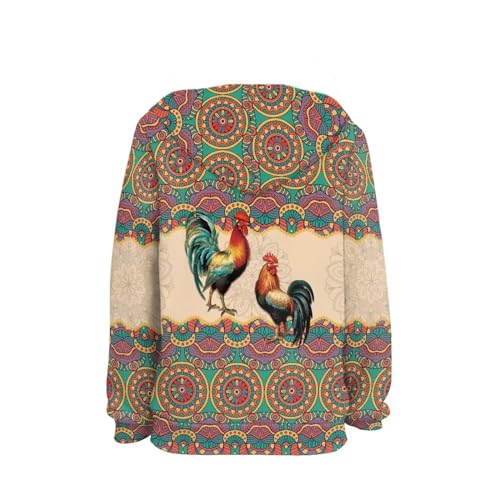 Talayituse Unisex Kids Teens Sweatshirts Youth Girls Boys Hoodies Sweaters Hooded Pullover Tops with Pocket Age 6-164