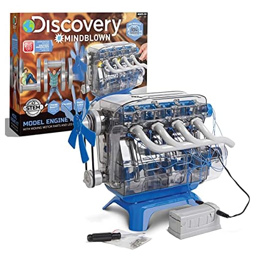 DIY 4-Cylinder Working Engine Model Kit