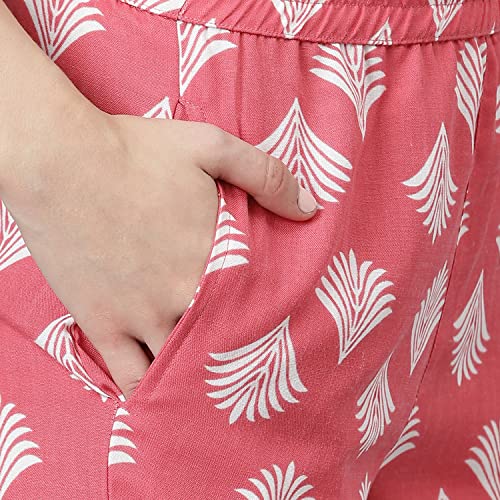 Image of NAINVISH Women's Cotton Printed Night Suit Pack of 3 (NW307 SPS)