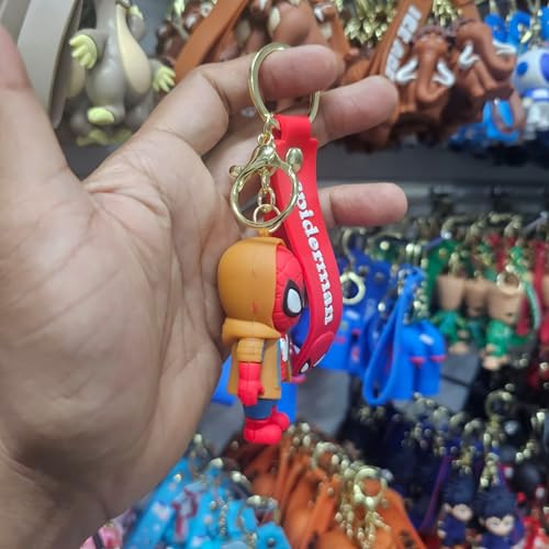 Image of OTTAVO Cute Cartoon 3D Silicone High -Quality PVC Material Keychain, Suitable for Boys and Girls - Pack of 1.