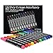 [12 Pack] Upgrade Dry Erase Markers, DealKits Low-Odor Assorted Colors Whiteboard Markers Bulk for Kids, Classrooms Office Home Glassboard Dry Erase White Board Mirror Activity Workbook Chisel Tip