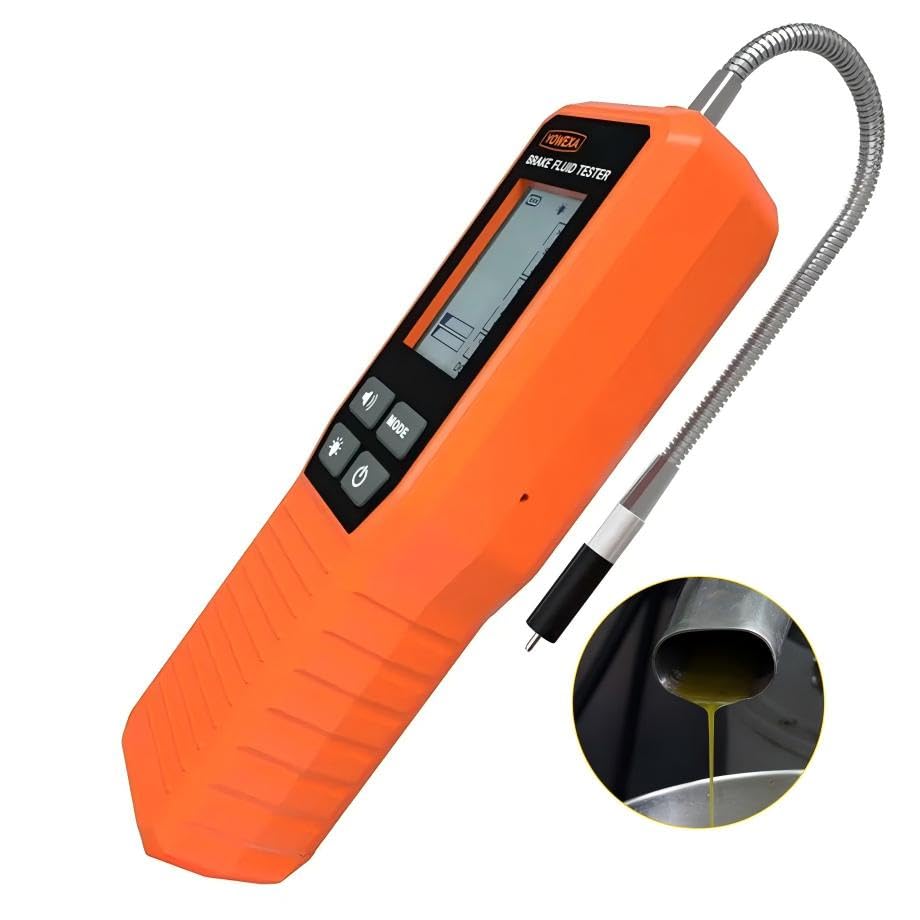 Digital Brake Fluid Tester Pen High Accuracy Moisture Content Diagnostic Detector for Vehicles