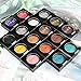 ISMINE Single Eyeshadow Powder Palette Matte Coffee, High Pigment, Longwear Single Brown Eye Makeup for Day & Night (#04)