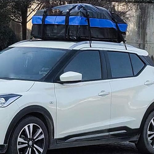 Gdiojnfg Car Roof Bag, Roof Box, Car Roof Bag Without Roof Rack, Luggage Bag Car, 600D Rooftop Cargo Carrier Without Roof Rack, Roof Waterproof Bag For All With/Without Rack - Image 3
