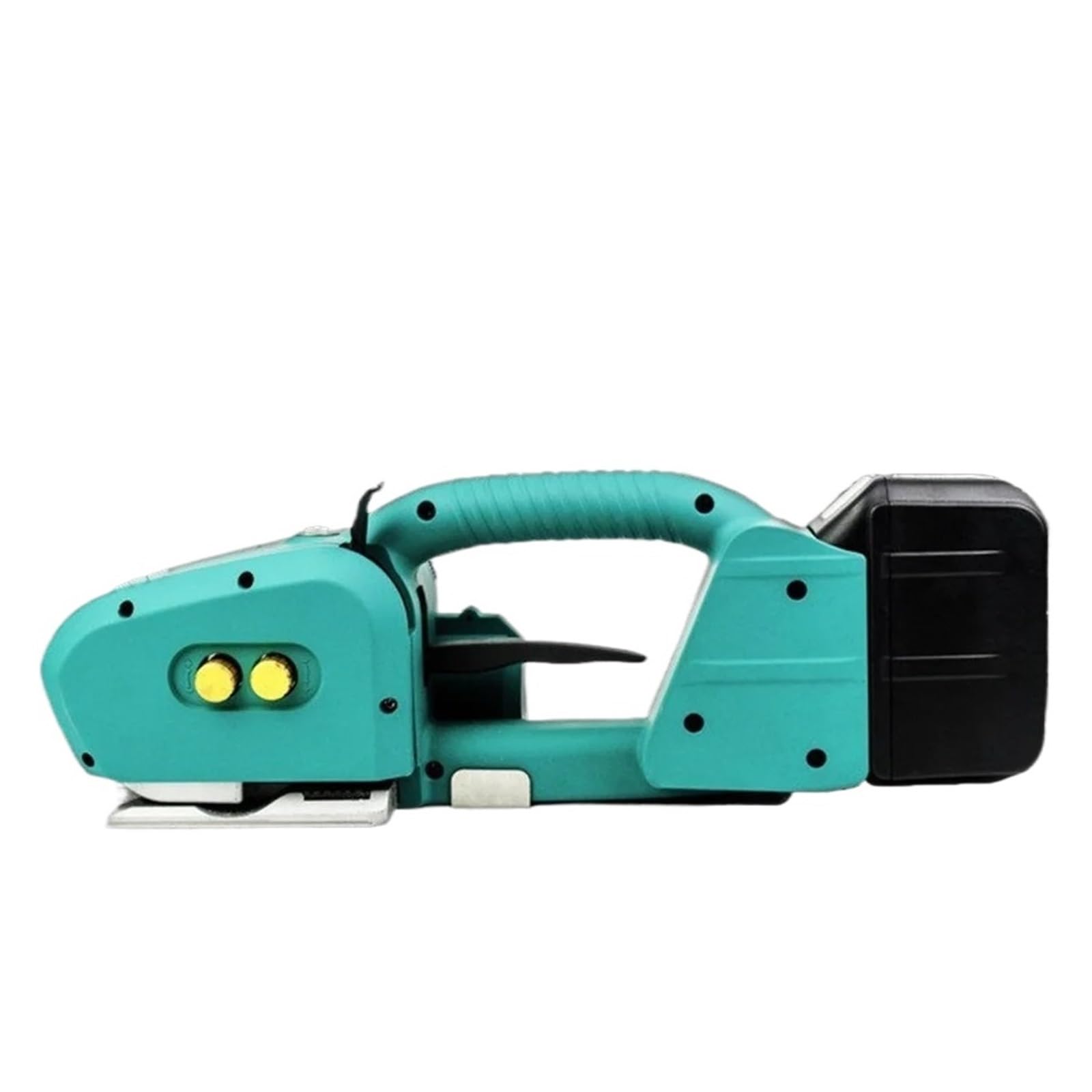 UMJIGF Electric Strapping Machine Pneumatic Steel Belt Baler Steel Belt Tensioning Machine Locking Machine Handheld Building Materials Carton Packing Machine,