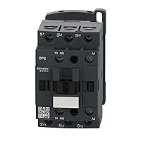 Vista 5 de Schneider Electric DPE09B7 Easy TeSys IEC Contactor, 3HP, 480V, Bobina de 24VCA, HVAC y Contactor de CA, bombas, compresores, montaje en carril
