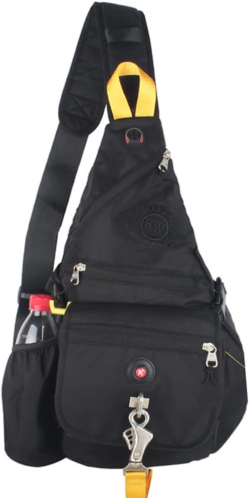 Stylish Black 13-Inch Laptop Sling Backpack for School & Travel Stylish Black 13-Inch Laptop Sling Backpack for School & Travel