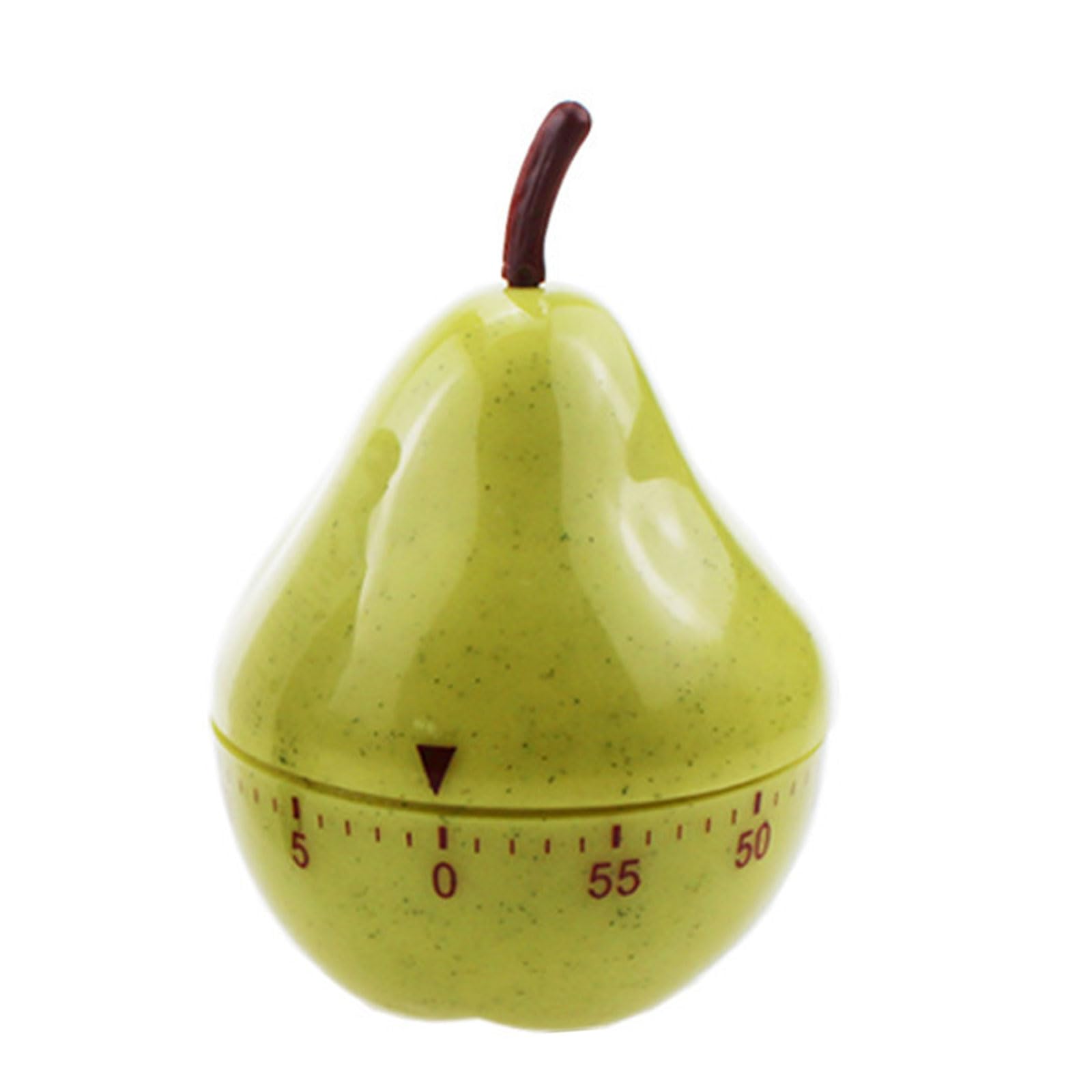 Alloneslife Pear Design 60Minute Mechanical Timer For Kitchen Gym Exercise Without Battery Construction Kitchen Timer Mechanical