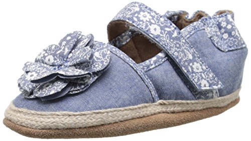 Robeez Espadrille Soft Sole Crib Shoe (Infant)