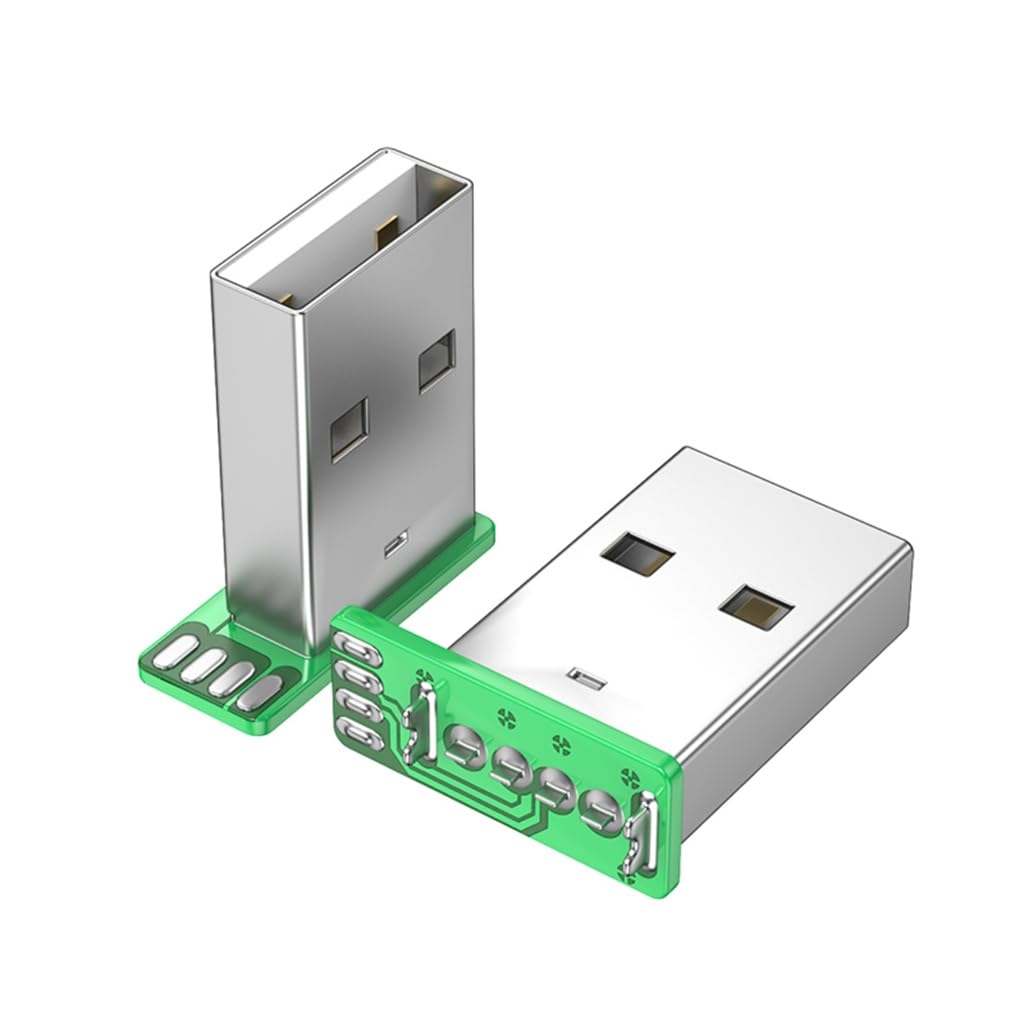 Tsophreniq USB 2.0 PCB Mount Connector Assortment USB 4Pin/USB C 5Pin PCB Mount Socket Connector Power Supply Adapter