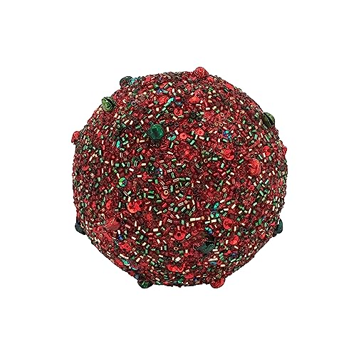 SARO LIFESTYLE Elegant Sparkle Beaded Orb