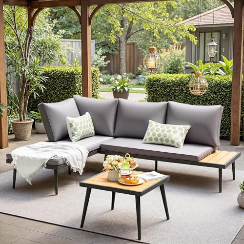 Devoko Outdoor Sectional Furniture Patio Sectional Sofa...
