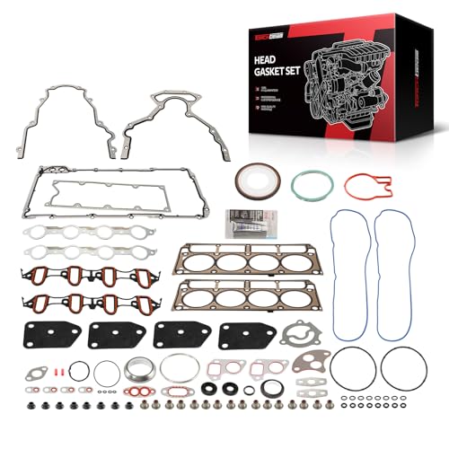 Image of Torchbeam Head Gasket Kit, Engine Cylinder Head Gasket Set Fit for Chevy Silverado 1500 Classic Tahoe Suburban Avalanche Express 2500, GMC Sierra Yukon XL 1500 Savana, Escalade Rainier, HS26191PT-1