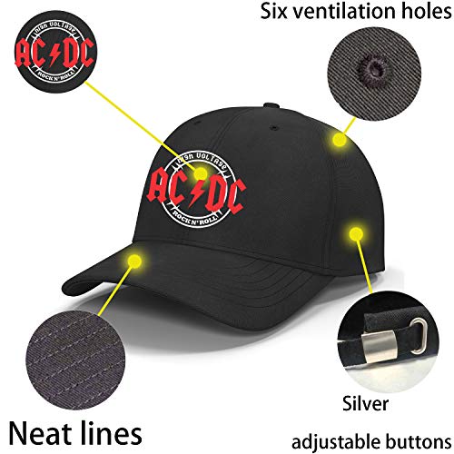 Pmayu87 Acdc Baseball Cap -Men's Women's Outdoor Baseball Hat (Acdc-Band), One Size #TOP3
